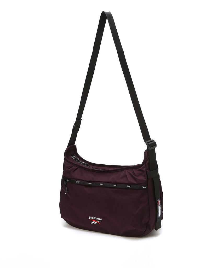 Reebok Primary Nylon Crossbody Bag - Burgundy
