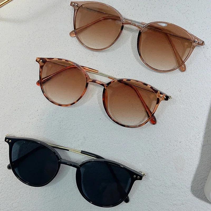 New Korean Fashion Trend Women Sunglasses Men Unisex Outdoor Sunshade Glasses UV400 Sunscreen Polarizing Sunglasses