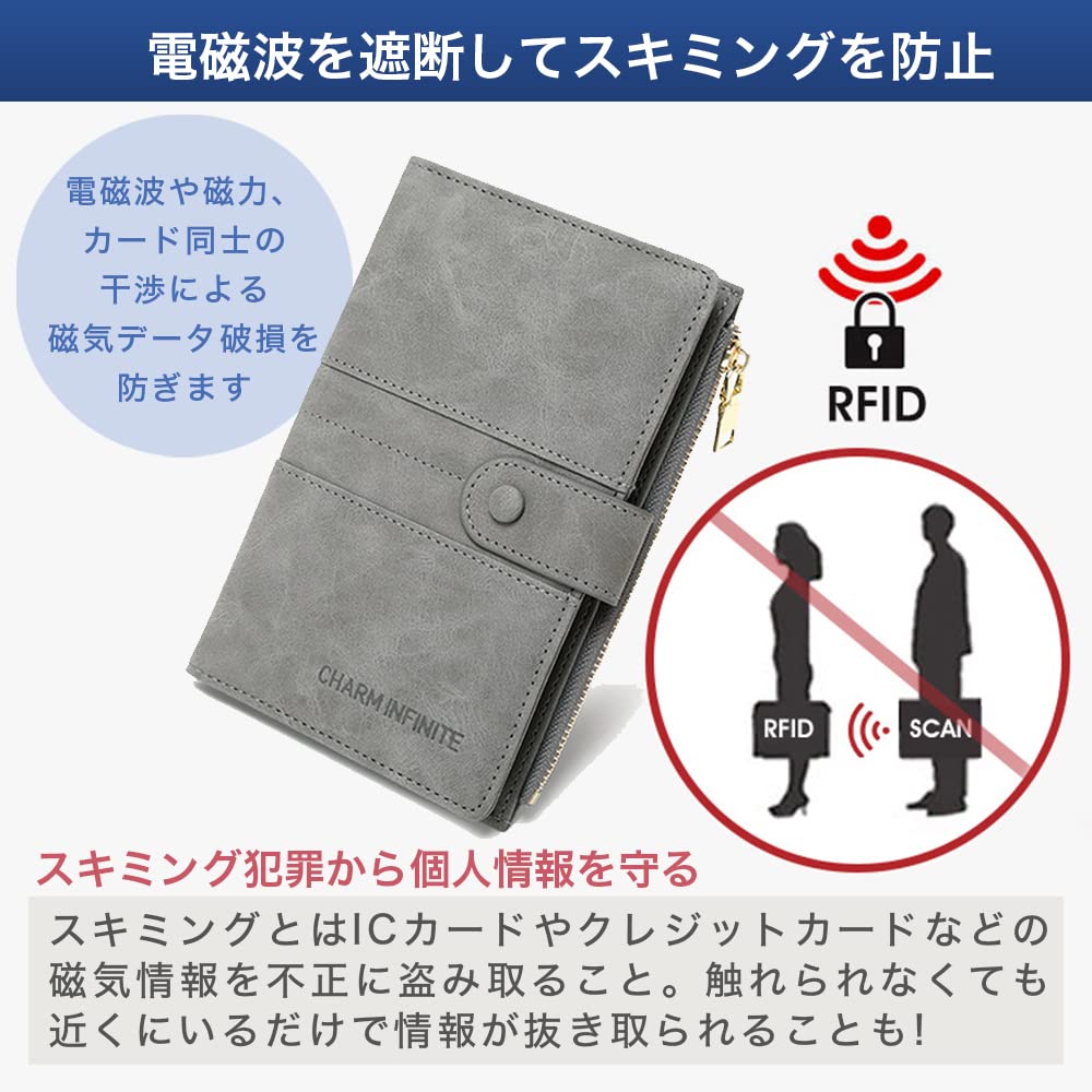 VOLAN Passport Case with RFID Blocking and Skimming Card for Men and Women Protection, Storage, (Blue)