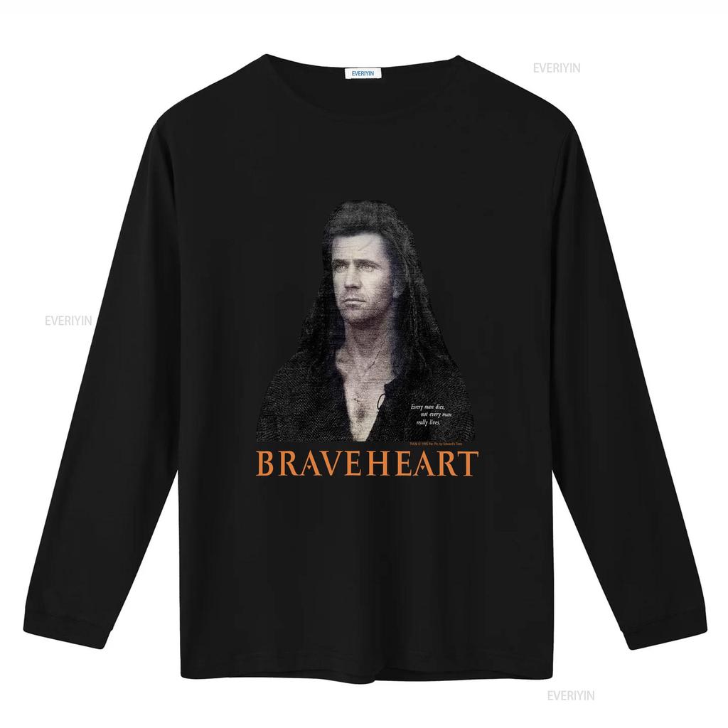 Vintage S Braveheart Movie Promo Tee Black L T Vintage Washed Streetwear Top For Everyday Wear Slightly Versatile Stretched