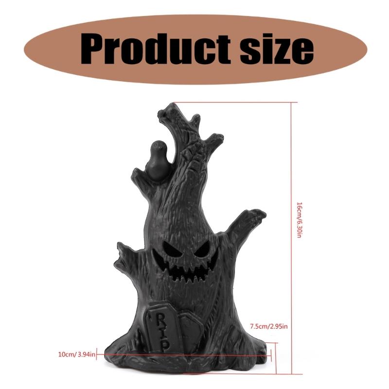 Spooky Halloween Pumpkin Lighted Specter Tree Halloween Party Decors Pumpkin Light Specter Tree for Celebration