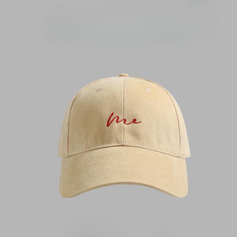 

Бейсболка, закрывающая лицо, и маленькая шляпка для женщин, новая, для большой головы и бейсболка, мужская, японская и корейская версия, с буквами, модная 60-