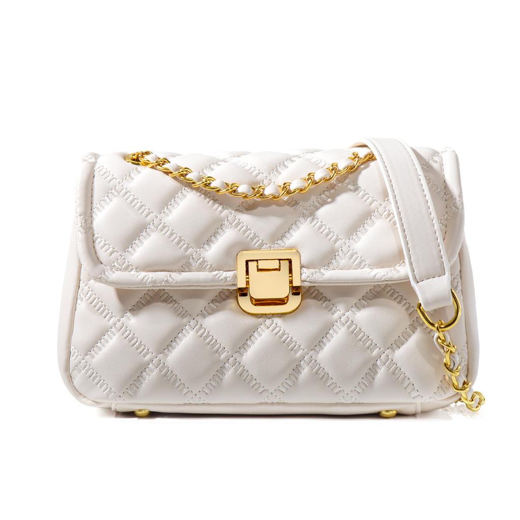 Premium Bag Women's 2025 New Versatile Messenger Bag Women's Small Fragrant Chain Bag Women's Portable Shoulder Women's Bag