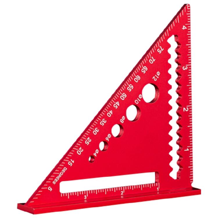 Combination Square for Carpenter Tool Aluminum Triangles Ruler Framing Tool Woodworking Frame Measurement Angles Rulers