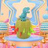 Popping Dinosaur Barrel Game Inserted Stilettos Dino Astronaut Bucket Multiplayer Parent-children Interactive Board Game Toddler Boys