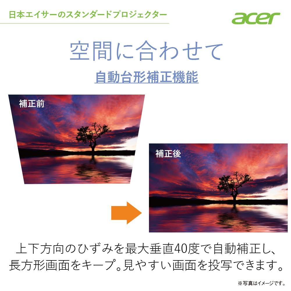 Acer Japan Official Standard Projector X1228i Wireless Projection XGA x ANSI Lumens Manual Focus (1024 768) 4,500 (Standard) HDMI1.4a Approx. 2.8kg