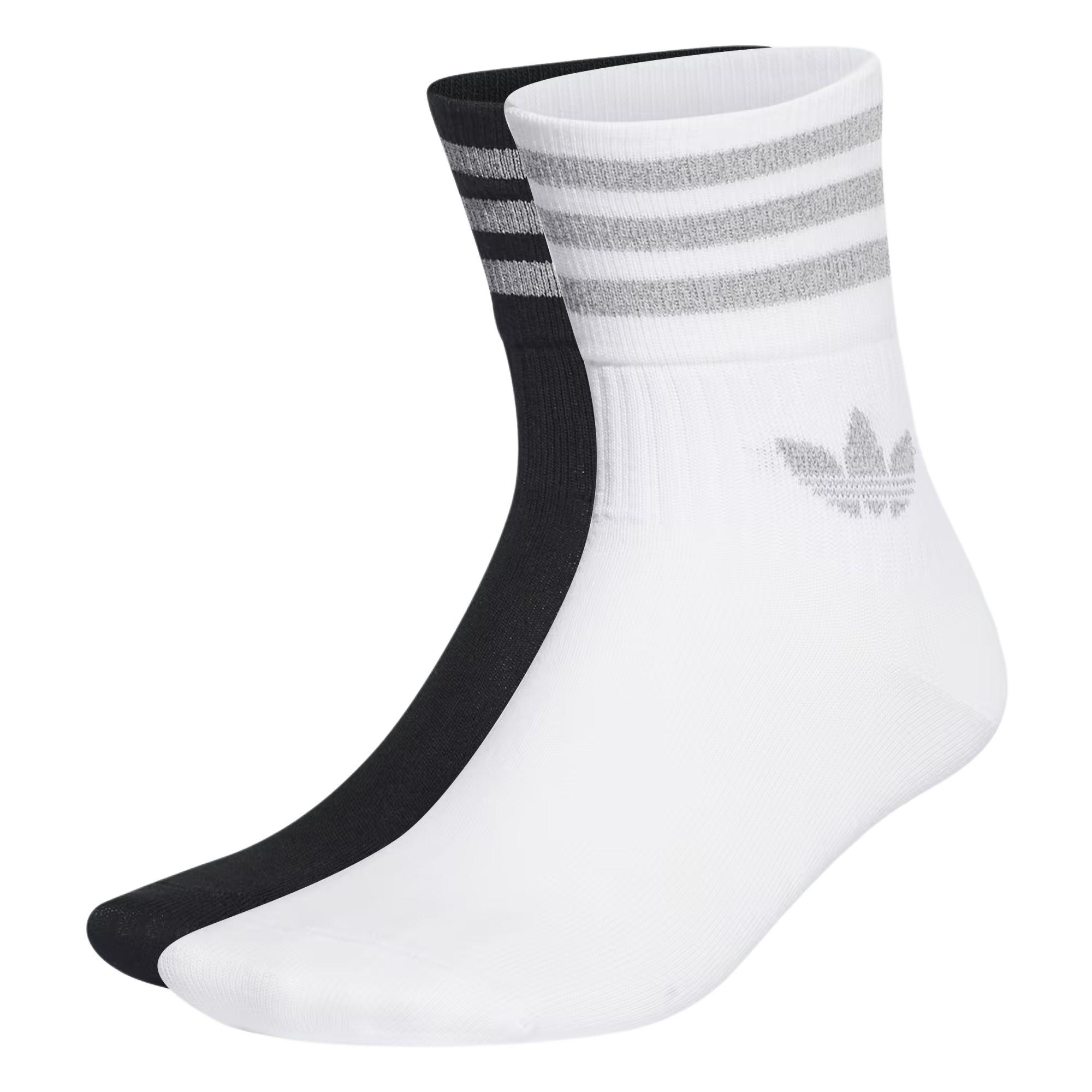 Adidas Originals ADICOLOR Knee High Socks Women s 1 Set 2 Pack HC9543 S