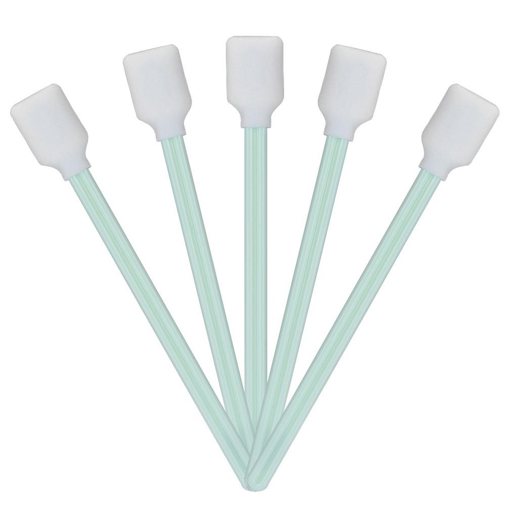 50pcs Anti Static Foam Cleaning Swabs For Printer Disk Lens