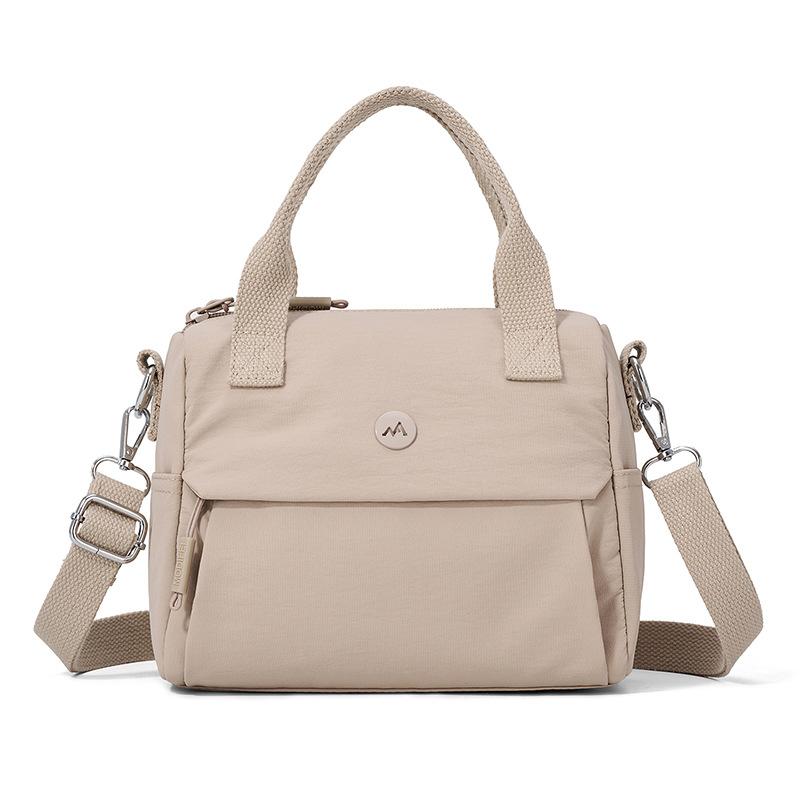 Vintage Women's Bag Lightweight Shoulder Crossbody Bag Solid Color Commuter Small Square Bag