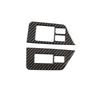 Real Carbon Fiber Window Lift Switch Decoration For Nissan GTR R35 2008-2016