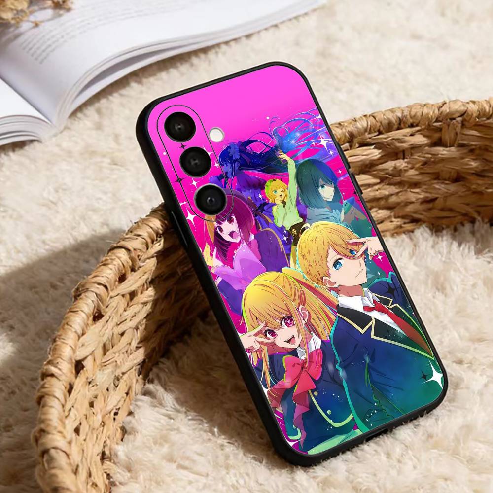 Anime O-Oshi No Ko Phone Case For Samsung Galaxy A91,80,73,72 ,71,53,52,32 ,31,22,21s,20,Soft Black Case