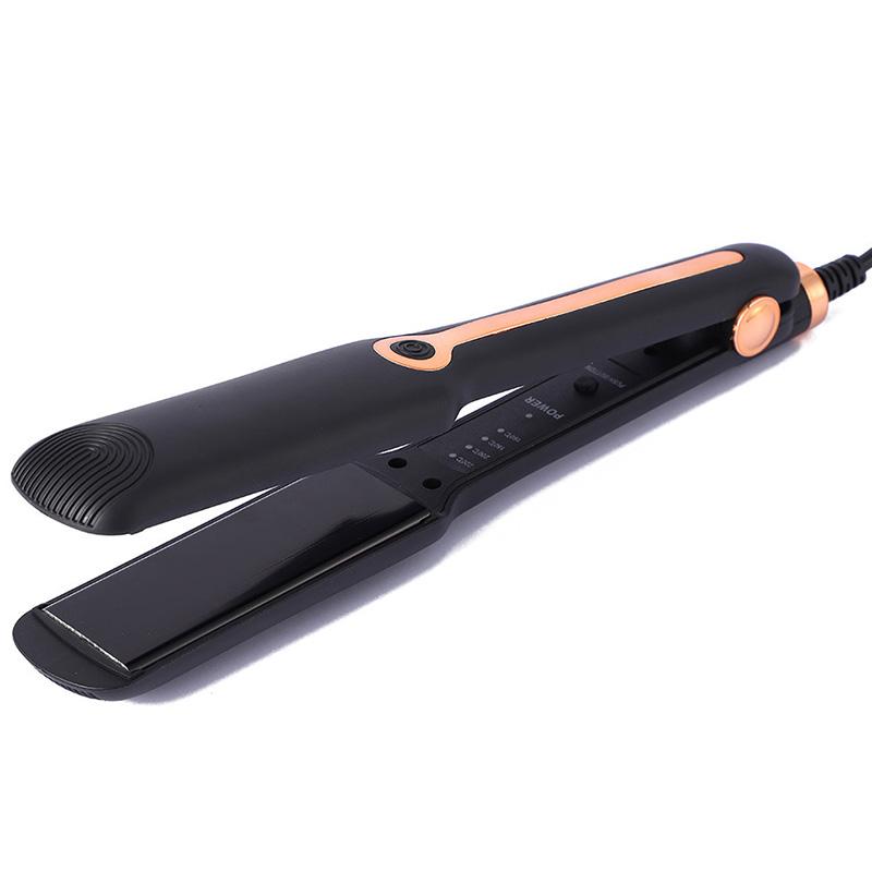 Professional Flat Iorn Straightener And Curler ceramic High Heat flat irons home Salon hair styler tools