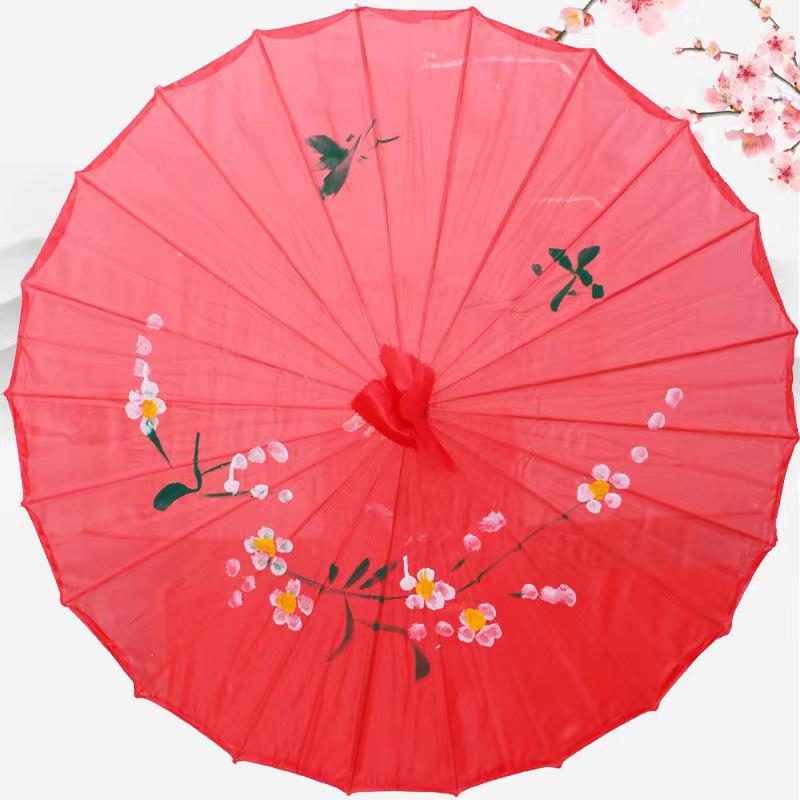 Ancient Style Waterproof Oil-Paper Umbrella: Retro Dance, National Style, Outdoor and Scenic Performance