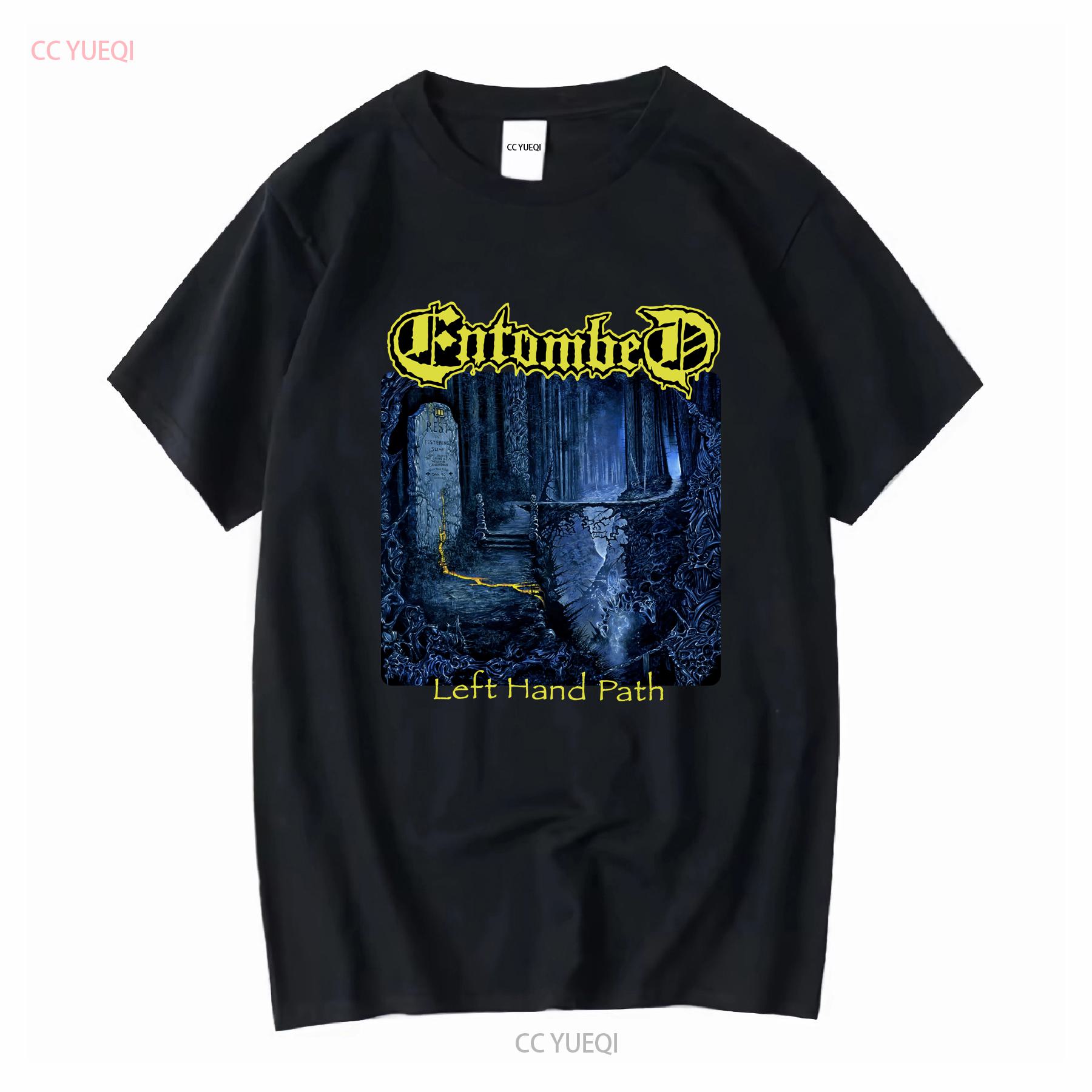 

Entombed Left Hand Path Swedish Death Metal T Shirt Sz XXL Dismember Clandestine long or short sleeves vintage Washed 4XL