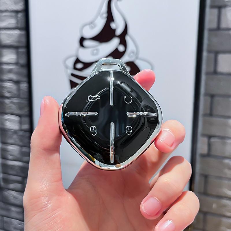 

Чехол-накладка из ТПУ для автомобильного ключа-пульта для Chery Jetour Dashing X-1 Plus DTC IDM 2022 2024 Защитный чехол Аксессуары for Jetour dashing