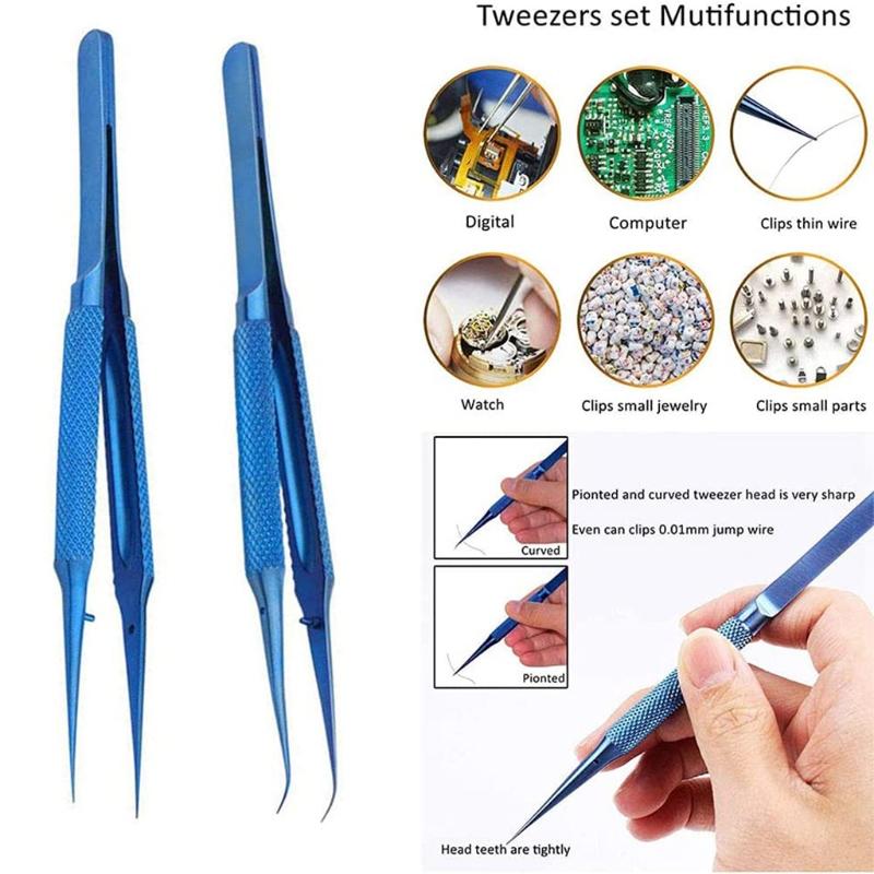 Pęseta do konserwacji telefonu komórkowego Profesjonalna naprawa płyty głównej telefonu Precyzyjna magnetyczna Trwała