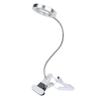 USB Desk Reading Lamp 3 Color Temperature 10 Gears Tattoo LED Light Lamp with Magnifying