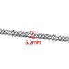 Stainless Steel Gold Chain for DIY Jewelry: Necklace & Bracelet Fashion Accessory