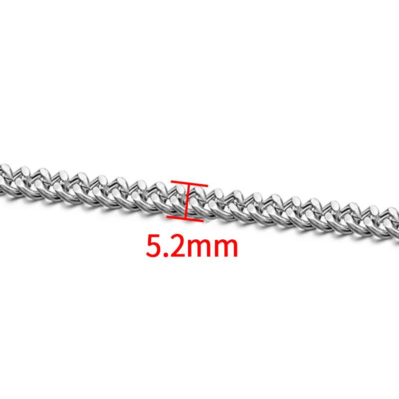 Stainless Steel Gold Chain for DIY Jewelry: Necklace & Bracelet Fashion Accessory