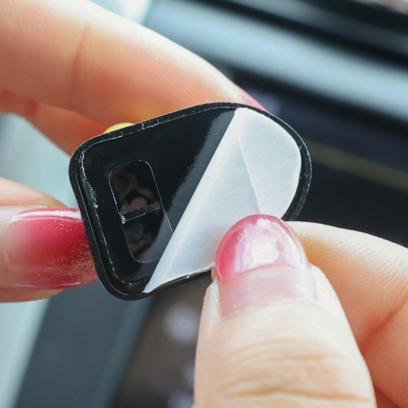 Auto Blumenhaken Selbstklebender Wandhaken Aufhänger Befestigungsclip Dekoration Automobil Innenraum Organizer Halter Autozubehör
