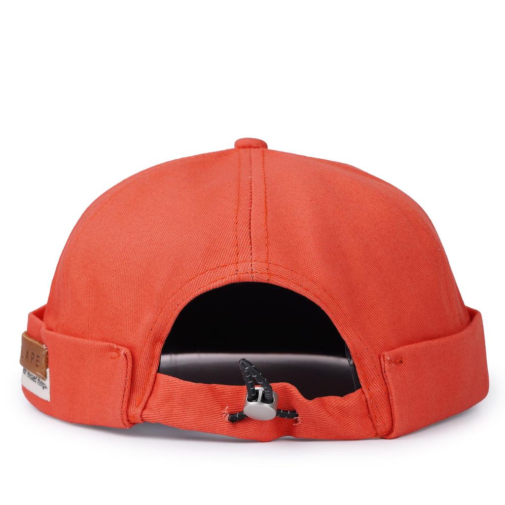 Croogo Roll Retro Watch Solid Unique Gentleman Slimming Motorcycle Brand Tag Included Men's Fisherman's Cap, Cap, Brimless, Cap, Color, Design, Style,