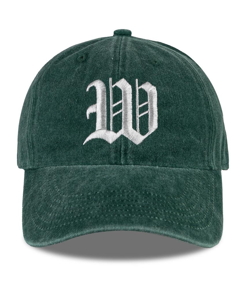 Wig W Ancient Stonewashed Ball Cap - Green