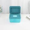 Wipes Dispenser Storage Box Large Capacity Dustproof Moisture Prevention Transparent Design Bathroom Wipes Case Box