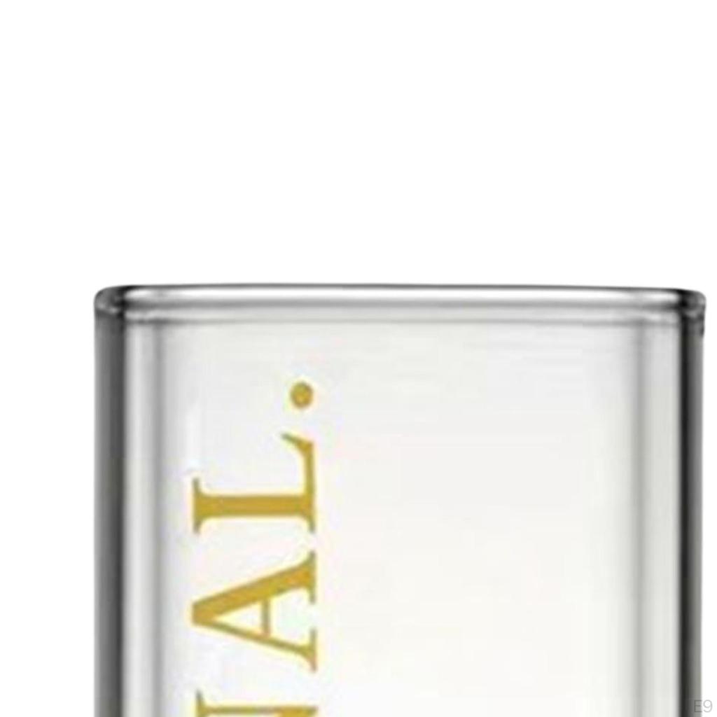 Drinking Glasses Glass Can Transparent Cups Tumbler for tea Party Home