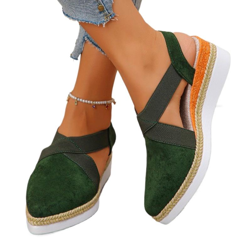 

Fashion 2025 Fashion Ladies Shoes Closed Toe Women s Sandals New Slip-on Casual Plus Size Comfortable Light Best Seller Shoes for Women 36