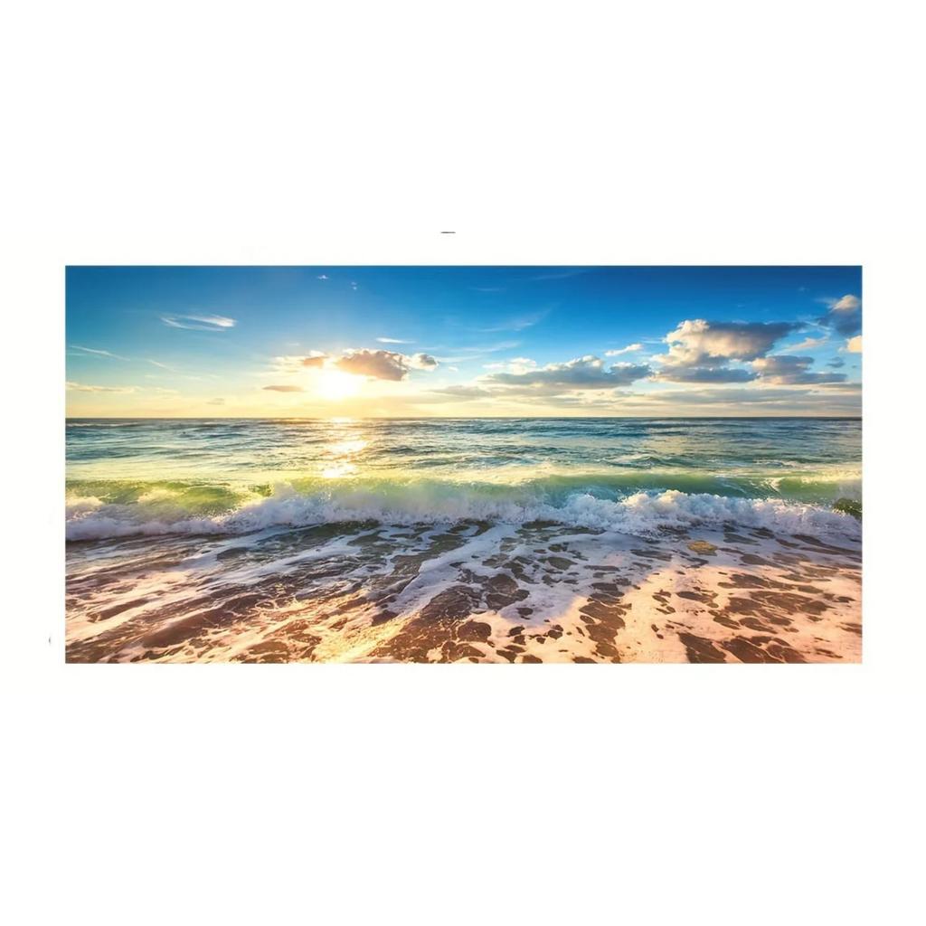 Beach Sunset Wall Art Posters Large Landscape Canvas Painting Print Nordic Wall Decoration Picture For Home Decor