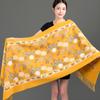 New Winter Shawl Embroider Tassel Women Shawl Thick Warm Cashmere Pashmina Scarves Lady Soft Wrap Bufanda Travel All-Match Scarf