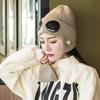 Neue Brille Wollmütze Flieger-Sonnenbrille Skimütze Ohrenwärmer Winterwarme Strickmütze Pullover für Herren und Damen