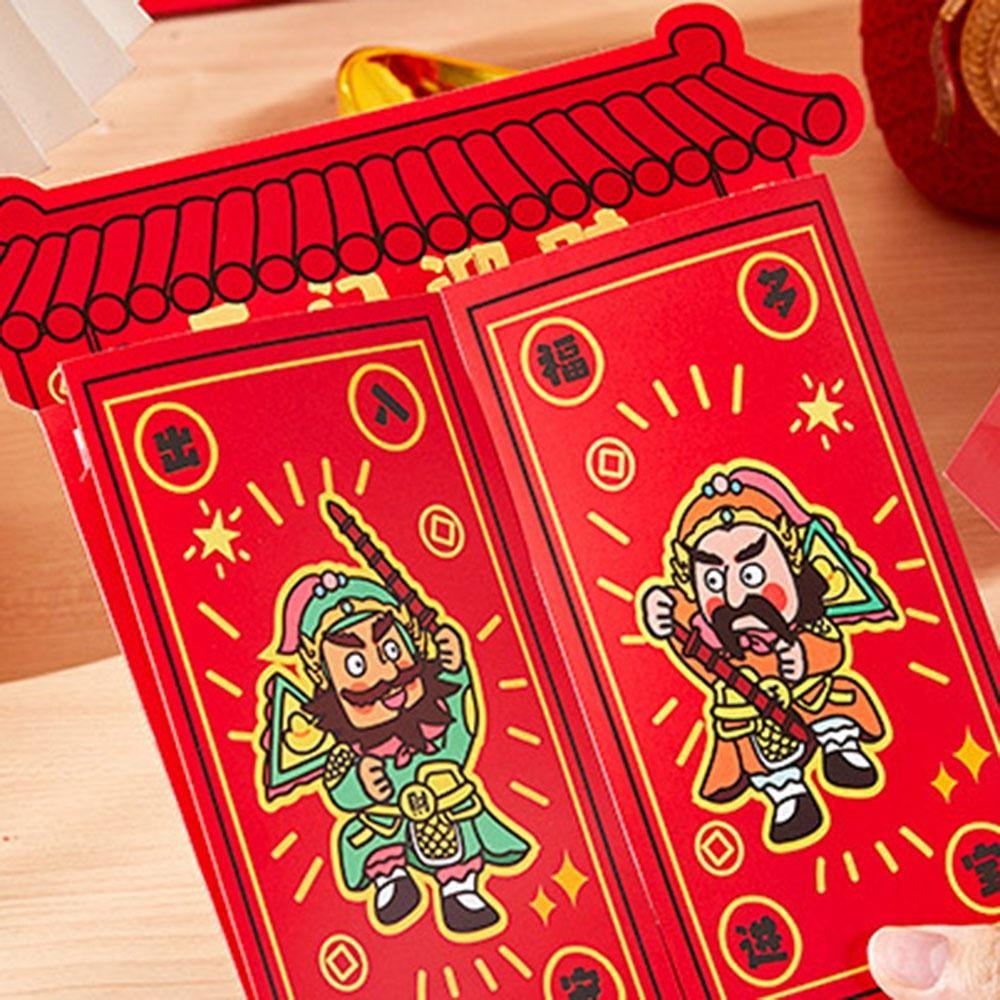 Gold Foil Design Money Packets Lucky New Year Red Packets Red Envelopes  Chinese Spring Festival