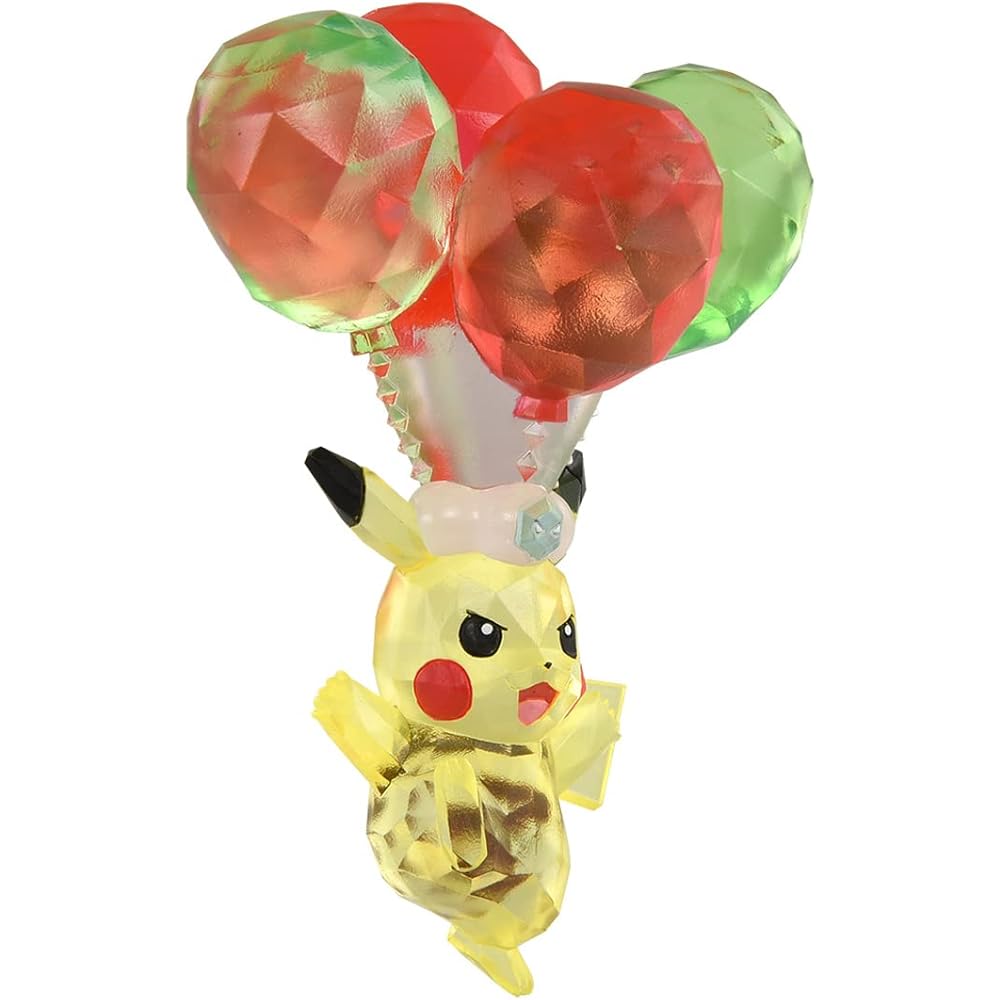 Takara Tomy Pokmon Moncolle Flying Terastal Pikachu Figure Collectible Toy