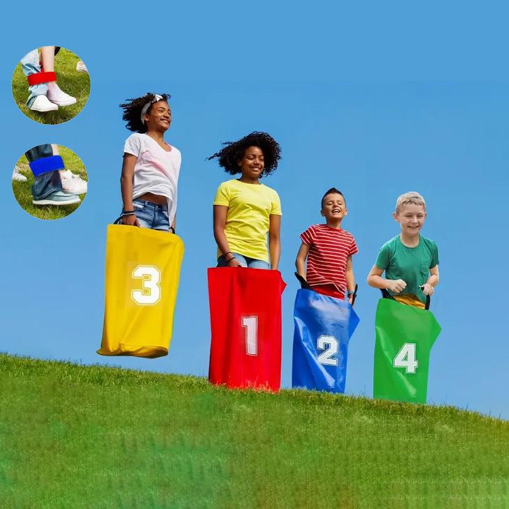 Kangaroo Hop Bag: Parent-Child Indoor Puzzle & Sensory Exercise for Kids