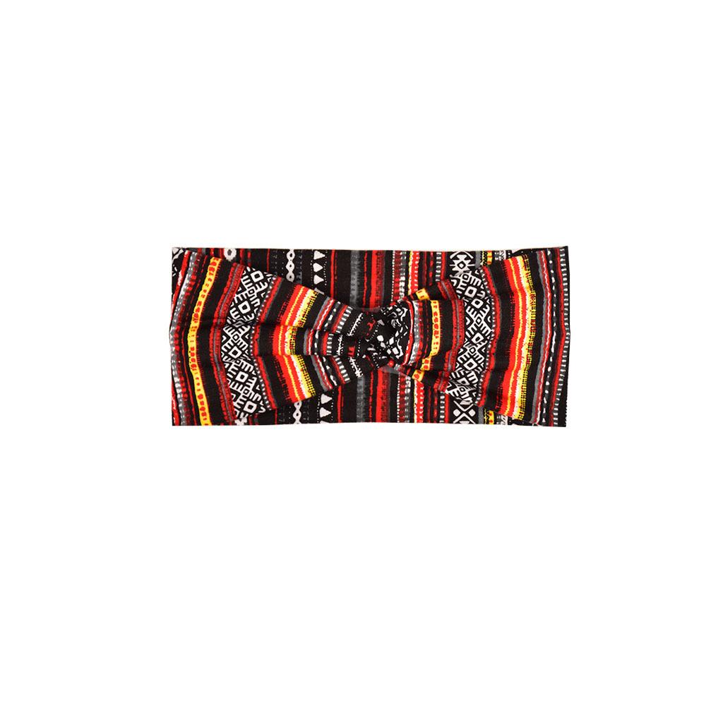 Printed Headband Sports Running Bohemian Face Wash Makeup Hair Cross Wide-brimmed Headband for Women