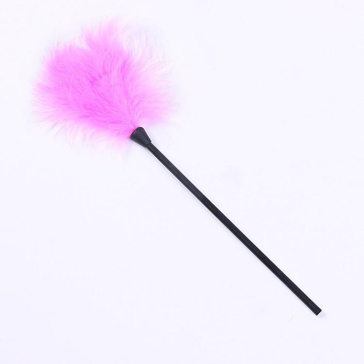Erotic Feather Teasing Brush Couples Set - Adult Foreplay Toys