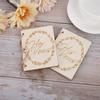 2pcs Wedding Ceremony Party Vow Booklets Oath Book Props Decoration Accessory