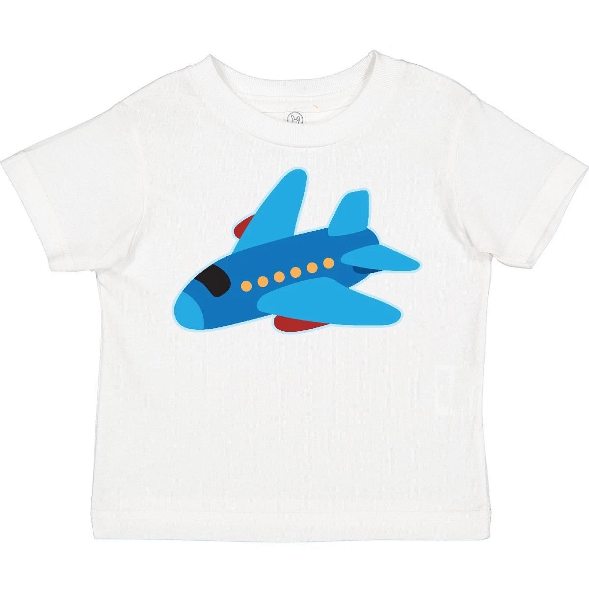 Inktastic Jet Airplane Childs Plane Toddler kids boys T-Shirt Flying Flight Future Pilot 160