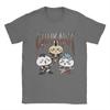 Chiikawas rock band TShirt for Unisex Vintage Cotton Tees Round Neck Short Sleeve T Shirts Gift Clothing