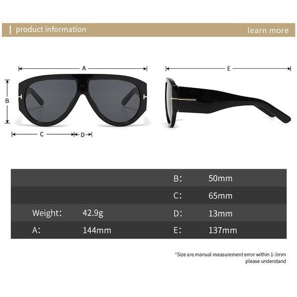 Classic Men's and Women's Sunglasses Outdoor UV400 Sunglasses Fashion Trend Travel Glasses