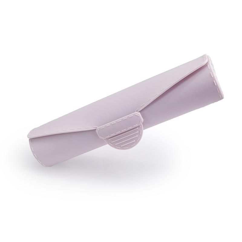 Makeup Brush Set Storage Bag, Desktop Makeup Brush Storage Silicone Bag, Silicone Makeup Brush Brush Bag.