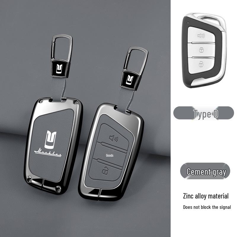 Fits Moskvich 3 & 6 Key Case: New 3-Button Key Shell & Buckle
