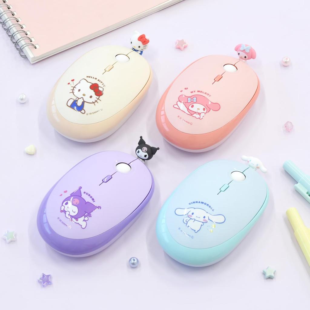 Gourmandies Sanrio Characters Bluetooth Mouse Kuromi SANG-558KU