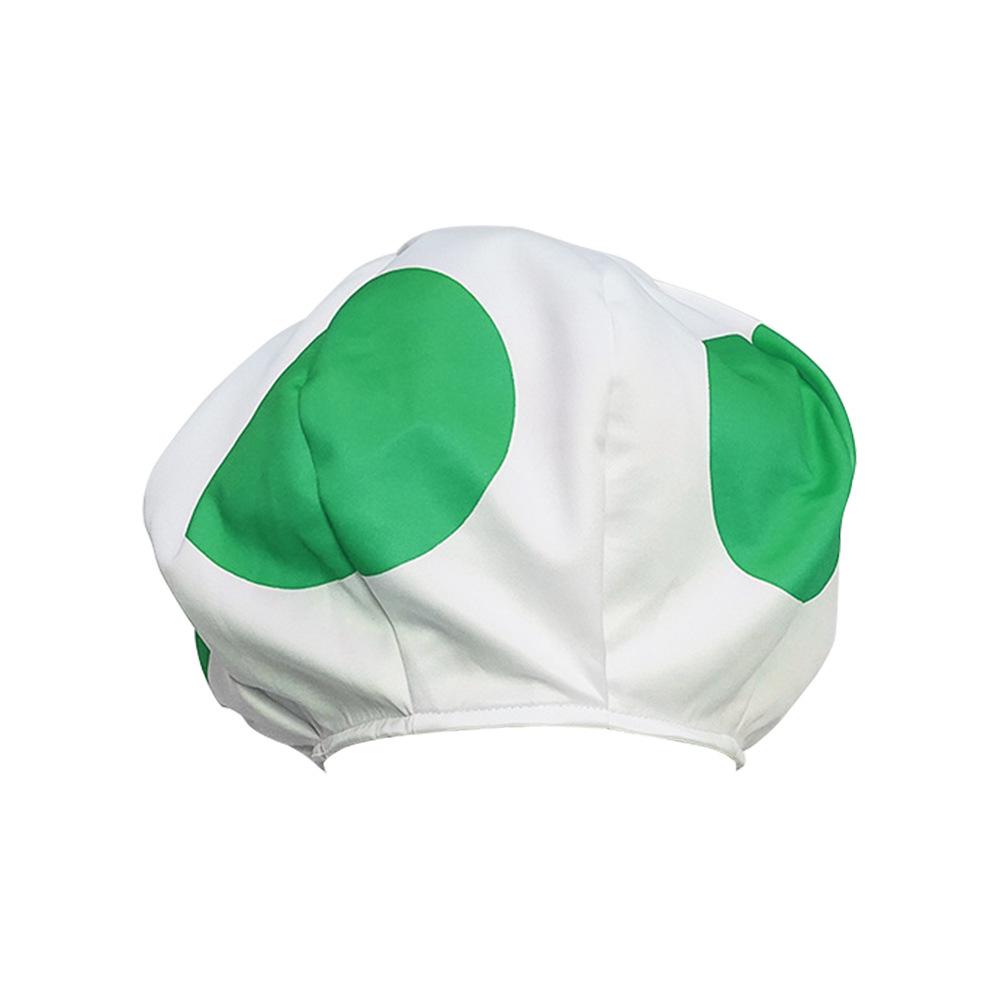 Super Mario Mushroom Toad Costume - Parent-Child Halloween Cosplay Outfit Adult One Size
