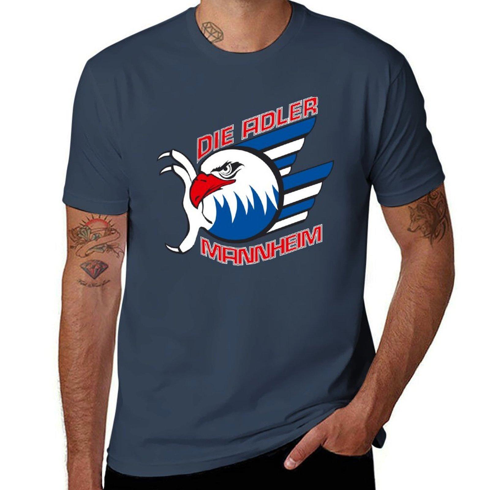Adler Mannheim TShirt Fashion Print Casual Short Sleeve S