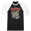 Camiseta Spitfire Wheels Demon Manga 3/4 Negro/Blanco/Multicolor Descarga