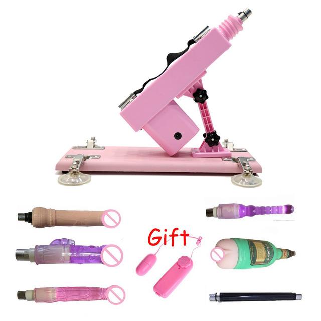 Sexules Toys Dildo Anal Plug Female Masturbator Male Vibrator Pumping Gun Automatic Sex Toys Machine for Adults Men Women Vagina