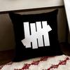UUndefeated Trend Cushion Cover Reversible Soft Durable Pillow Cover Home  Car MultiScene Use for Daily Comfort