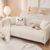 Soft Plush Sofa Cover Universal Fit Anti Scratch Towel Cloth Simple Design All Inclusive Cushion Protector